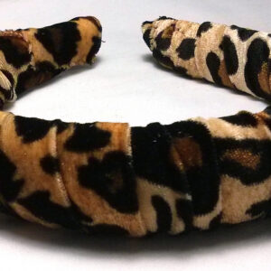 Leopard Velvet Headband