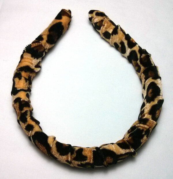 Leopard Velvet Headband