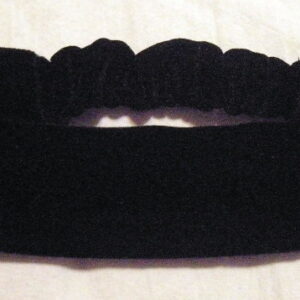 Black Velvet Stretch Headband