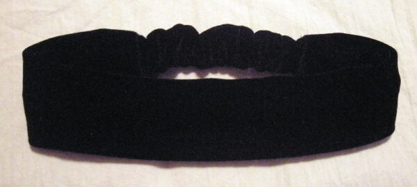 Black Velvet Stretch Headband